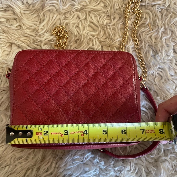 Red Crossbody quilted bag from Barney’s New York - Picture 6 of 6